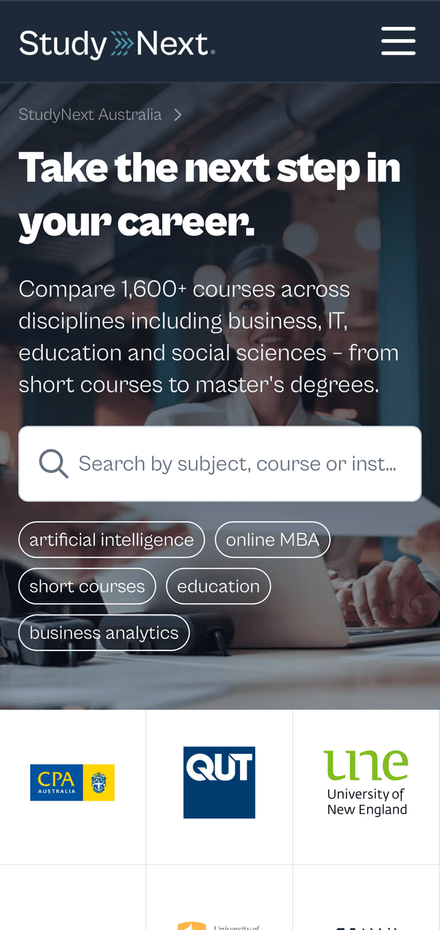 Study Next screenshot