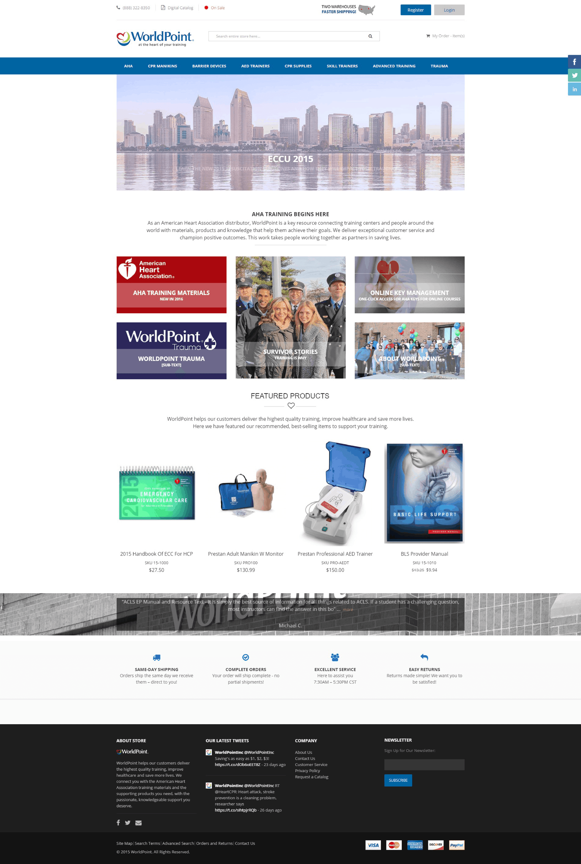 WorldPoint ECC screenshot